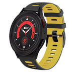 For Samsung Galaxy Watch 5  40mm / Black+Yellow