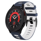 For Samsung Galaxy Watch 5  44mm / Midnight Blue+White