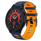 For Samsung Galaxy Watch 5  44mm / Midnight Blue+Orange