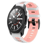 For Samsung Galaxy Watch 5 Pro  45mm / White+Pink