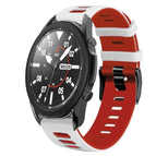For Samsung Galaxy Watch 5 Pro  45mm / White+Red