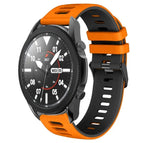 For Samsung Galaxy Watch 5 Pro  45mm / Orange+Black
