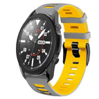 For Samsung Galaxy Watch 5 Pro  45mm / Grey+Yellow