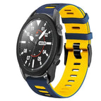 For Samsung Galaxy Watch 5 Pro  45mm / Midnight Blue+Yellow