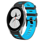 For Samsung Galaxy Watch 4 40mm / Black+Blue