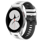 For Samsung Galaxy Watch 4 40mm / White+Black