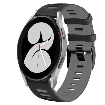 20mm Two-Color Silicone Band For Galaxy Watch4 40mm
