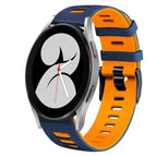 For Samsung Galaxy Watch 4 40mm / Midnight Blue+Orange