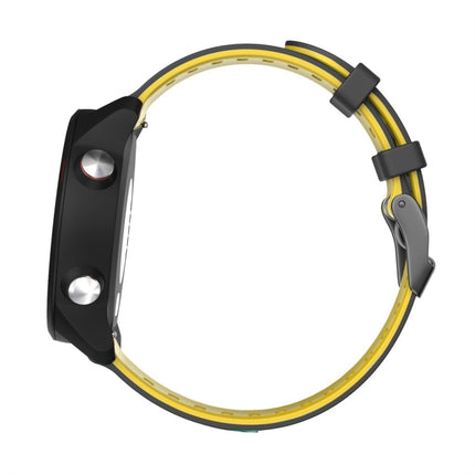 20mm Two-Color Silicone Watch Band For Galaxy Watch 4 44mm