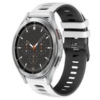 For Samsung Galaxy Watch 4 Classic 46mm / White+Black