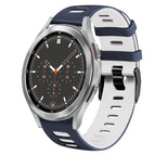 For Samsung Galaxy Watch 4 Classic 46mm / Midnight Blue+White