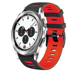 For Samsung Galaxy Watch 4 Classic 42mm / Black+Red