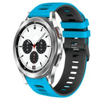 For Samsung Galaxy Watch 4 Classic 42mm / Skyblue+Black