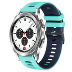 For Samsung Galaxy Watch 4 Classic 42mm / Mint Green + Blue