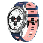 For Samsung Galaxy Watch 4 Classic 42mm / Midnight Blue+Pink
