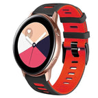 For Samsung Galaxy Watch Active 2 / Black+Red