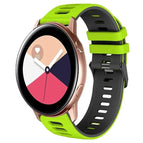 For Samsung Galaxy Watch Active 2 / Green+Black