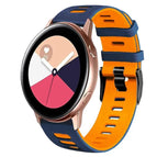 For Samsung Galaxy Watch Active 2 / Midnight Blue+Orange