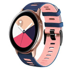 For Samsung Galaxy Watch Active 2 / Midnight Blue+Pink