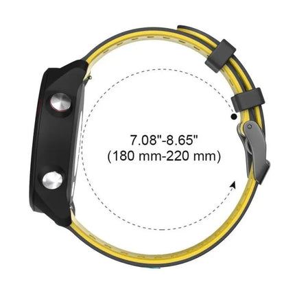 20mm Two-Color Silicone Watch Band For Galaxy Watch Active 2
