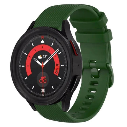 20mm Silicone Watch Band For Samsung Galaxy Watch5 40/44mm