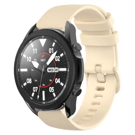 20mm Plaid Silicone Band For Samsung Galaxy Watch5/Watch4