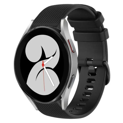 20mm Plaid Silicone Band For Samsung Galaxy Watch5/Watch4