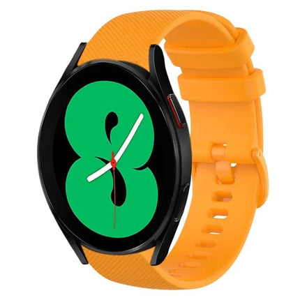 20mm Silicone Watch Band For Galaxy Watch4 44mm 46mm