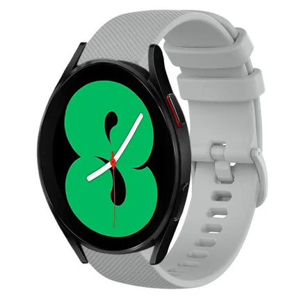 20mm Silicone Watch Band For Galaxy Watch4 44mm 46mm
