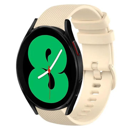 20mm Silicone Watch Band For Galaxy Watch4 44mm 46mm