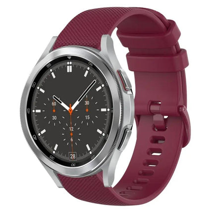 20mm Silicone Watch Band For Galaxy Watch4 44mm 46mm
