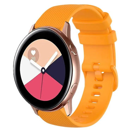 20mm Silicone Watch Band For Galaxy Watch4 Classic