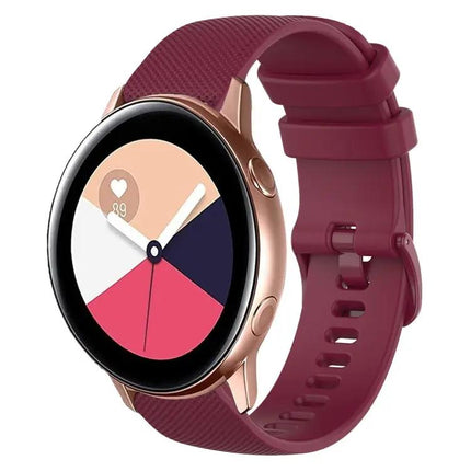 20mm Silicone Watch Band For Galaxy Watch4 Classic