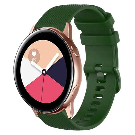 20mm Silicone Watch Band For Galaxy Watch4 Classic