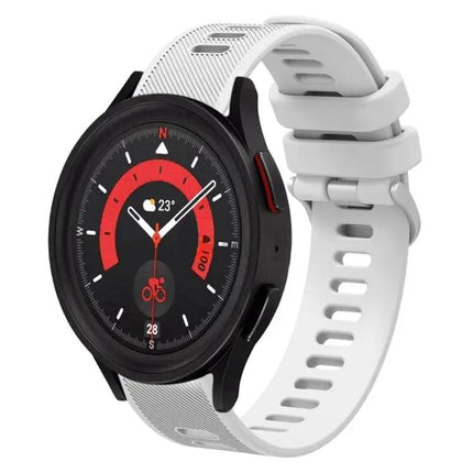 20mm Silicone Watch Band For Samsung Galaxy Watch5 40/44mm