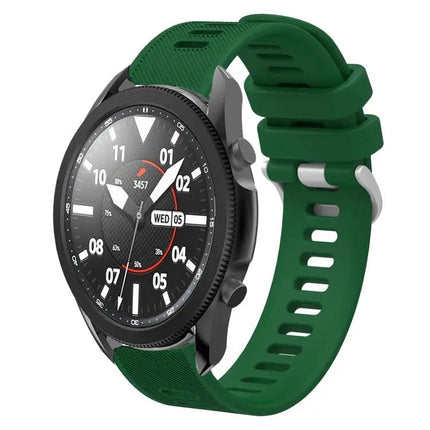 20mm Silicone Watch Band Compatible With Samsung Galaxy