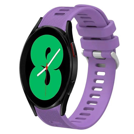 20mm Silicone Watch Band For Samsung Galaxy Watch4/Classic