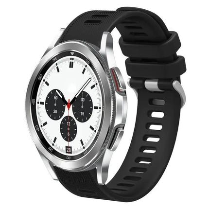 20mm Twill Silicone Watch Band For Samsung Galaxy Watch 42mm