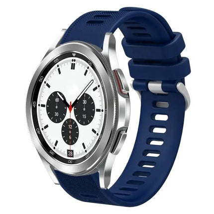 20mm Twill Silicone Watch Band For Samsung Galaxy Watch 42mm