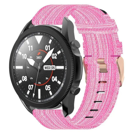 20mm Nylon Woven Watch Band Compatible With Samsung Watch5
