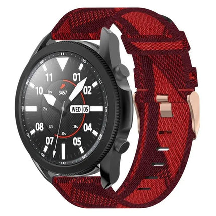 20mm Nylon Woven Watch Band Compatible With Samsung Watch5