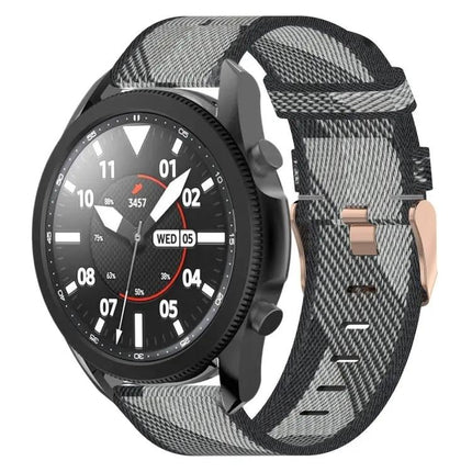 20mm Nylon Woven Watch Band Compatible With Samsung Watch5