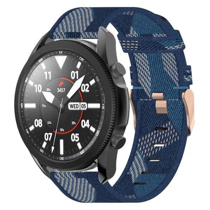 20mm Nylon Woven Watch Band Compatible With Samsung Watch5
