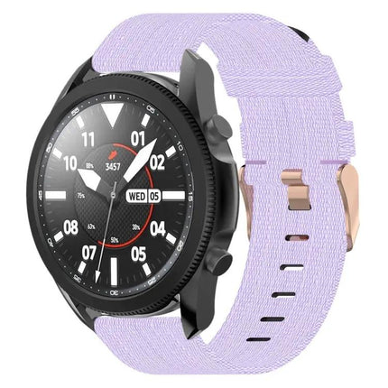 20mm Nylon Woven Watch Band Compatible With Samsung Watch5