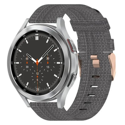 20mm Nylon Woven Band For Samsung Galaxy Watch4 40/44/46mm