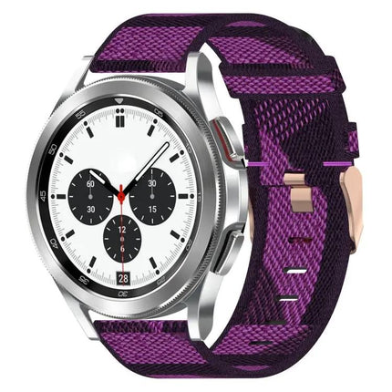 20mm Nylon Woven Quick Release Watch Band For Samsung