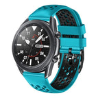 For Samsung Galaxy Watch3 45mm / Skyblue+Black