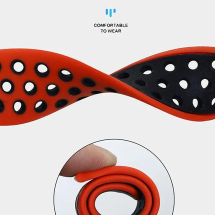 22mm Two-Tone Breathable Silicone Band Galaxy Watch 45/46mm
