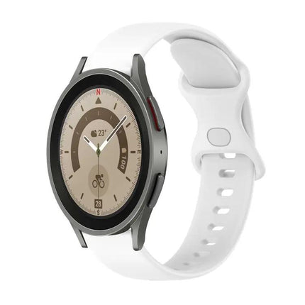 20mm Silicone Watch Band For Samsung Galaxy Watch5 Pro 45mm