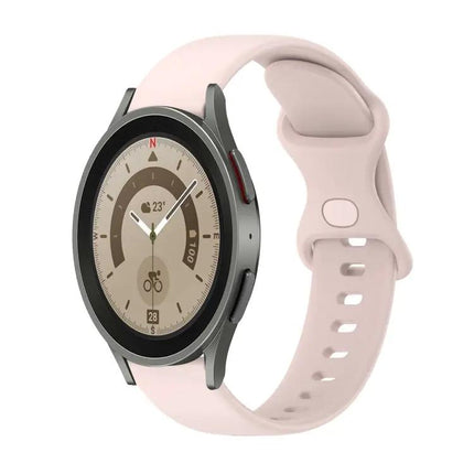 20mm Silicone Watch Band For Samsung Galaxy Watch5 Pro 45mm
